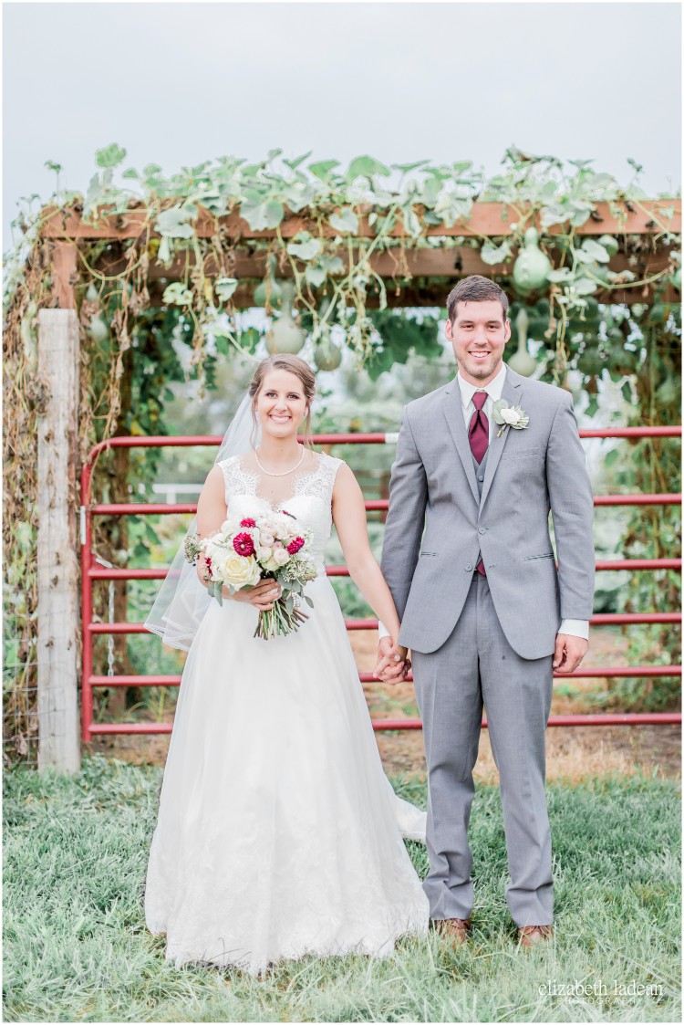 Kansas City Outdoor Wedding Venue Package Kc Bride And Groom At Outdoor Wedding Faulker S Ranch